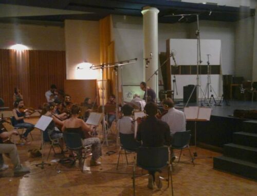 Film scoring session at Forum Music Village Studios